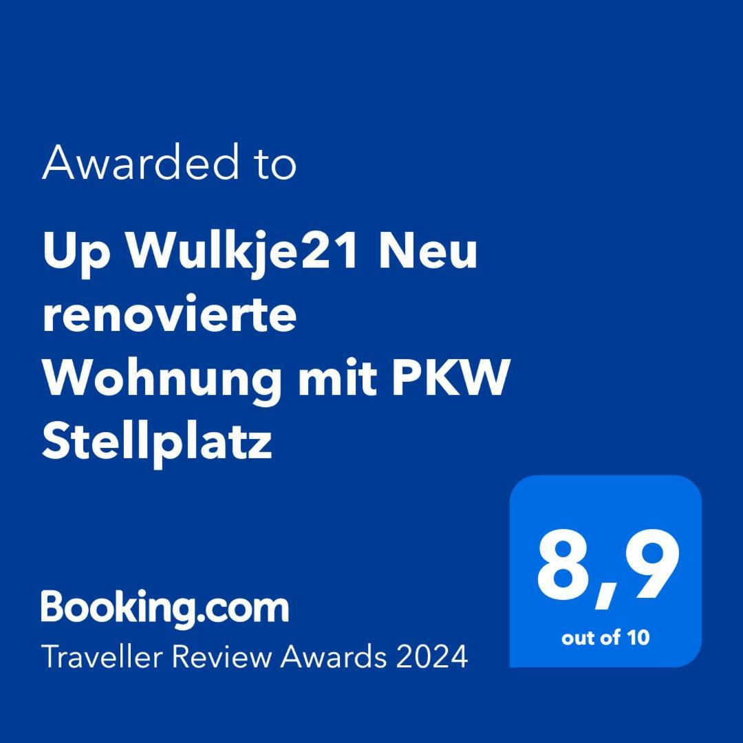 Up Wulkje21 Neu Renovierte Wohnung Mit Pkw Stellplatz Emden Exteriör bild